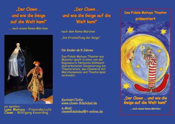 Clown Fidelidad und das Fidele Matuya Theater